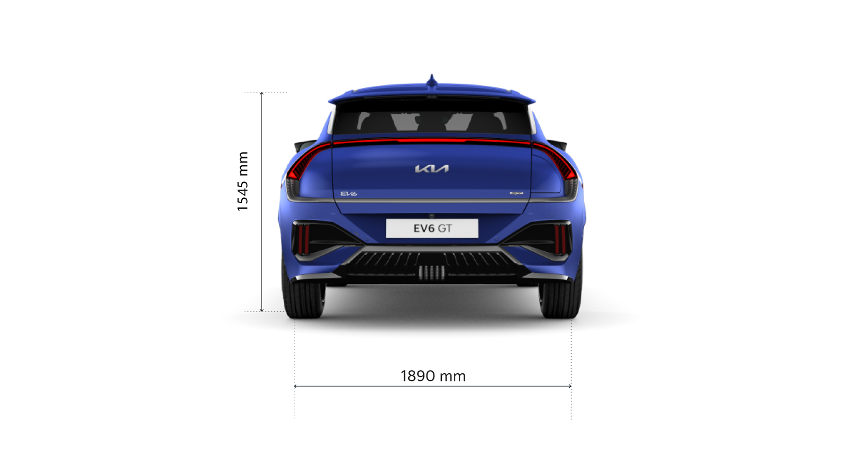 Kia EV6 GT Heckansicht